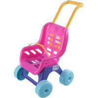 TEDDIES Kočík pre bábiky Buggy Sport ružovo-fialový 1ks (mix)