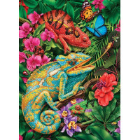 COBBLE HILL Puzzle Farební chameleóni 1000 dielikov