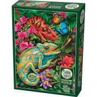 COBBLE HILL Puzzle Farební chameleóni 1000 dielikov