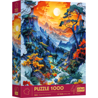 TREFL Puzzle Paper Art: Údolie 1000 dielikov