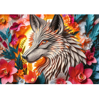 TREFL Puzzle Paper Art: Vlk 1000 dielikov