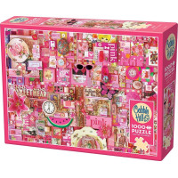 COBBLE HILL Puzzle Ružová 1000 dielikov