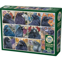 COBBLE HILL Puzzle Strážca havrany 1000 dielikov