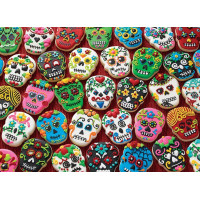 COBBLE HILL Puzzle Sušienkové lebky 1000 dielikov