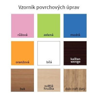 Detská posteľ s gravírovaním 190x90 cm PSÍK