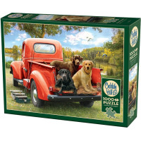 COBBLE HILL Puzzle Kamaráti na rybách 1000 dielikov