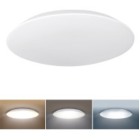 Solight LED osvetlenie Adrano s ochranou proti vlhkosti, IP54, 18W, 1530lm, 3CCT, 28cm