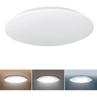 Solight LED osvetlenie Adrano s ochranou proti vlhkosti, IP54, 28W, 2380lm, 3CCT, 38cm