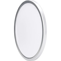 Solight LED osvetlenie Acate s ochranou proti vlhkosti, IP54, 18W, 1620lm, 3CCT, 22cm, strieborná