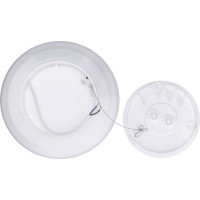 Solight LED osvetlenie Acate s ochranou proti vlhkosti, IP54, 18W, 1620lm, 3CCT, 22cm, strieborná