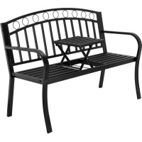 Záhradná kovová lavička BANCO