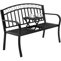 Záhradná kovová lavička BANCO