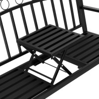 Záhradná kovová lavička BANCO