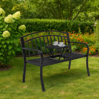 Záhradná kovová lavička BANCO