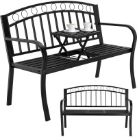 Záhradná kovová lavička BANCO