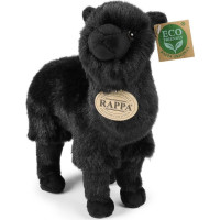 Rappa Plyšová lama alpaka čierna 23 cm ECO-FRIENDLY