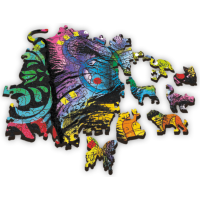 TREFL Drevené puzzle Farebné šteňa 501 dielikov
