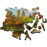 TREFL Drevené puzzle Central Park, New York 501 dielikov