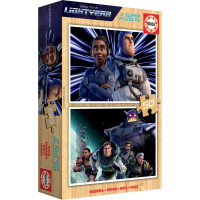 EDUCA Drevené puzzle Lightyear 2x50 dielikov
