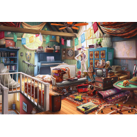 TREFL Drevené puzzle Poklady z pôdy 501 dielikov