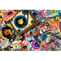 TREFL Drevené puzzle Vo svete hudby 501 dielikov