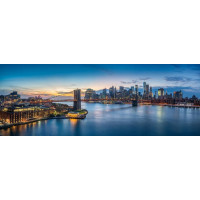 ART PUZZLE Panoramatické puzzle Brooklynský most, New York 1000 dielikov