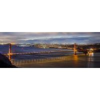 ART PUZZLE Panoramatické puzzle Most Golden Gate, San Francisco 1000 dielikov
