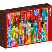 ALIPSON Puzzle Farebné lucerny 500 dielikov