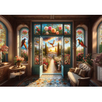 ART PUZZLE Puzzle Brána do jari 500 dielikov