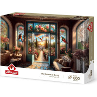ART PUZZLE Puzzle Brána do jari 500 dielikov