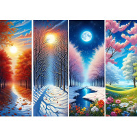 ART PUZZLE Puzzle Brány ročného obdobia 1000 dielikov