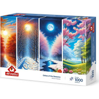 ART PUZZLE Puzzle Brány ročného obdobia 1000 dielikov