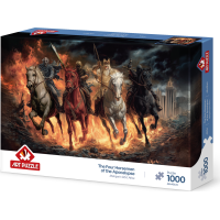 ART PUZZLE Puzzle Štyria jazdci apokalypsy 1000 dielikov