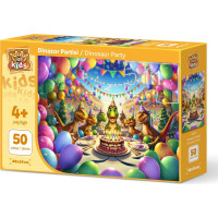 ART PUZZLE Puzzle Dinosaurie oslava 50 dielikov