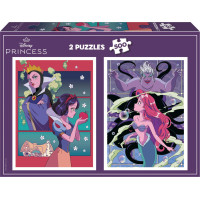 EDUCA Puzzle Disney zloduchovia a princeznej 2x500 dielikov