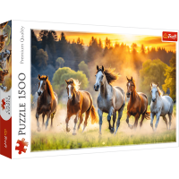TREFL Puzzle Divé kone 1500 dielikov