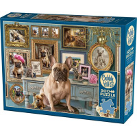 COBBLE HILL Puzzle Francúzsky buldoček 500 dielikov