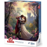 ART PUZZLE Puzzle Kúzelná jarná láska 1000 dielikov