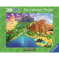 RAVENSBURGER Puzzle Minecraft 500 dielikov