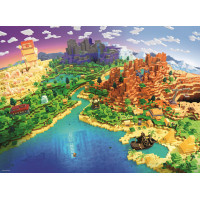 RAVENSBURGER Puzzle Minecraft 500 dielikov