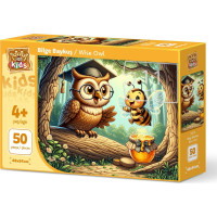 ART PUZZLE Puzzle Múdra sova 50 dielikov