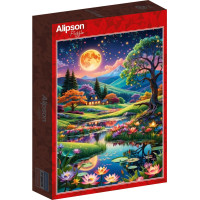 ALIPSON Puzzle Noc za splnu 500 dielikov