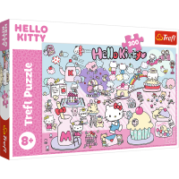 TREFL Puzzle Objavuj svet Hello Kitty 300 dielikov