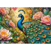 CHERRY PAZZI Puzzle Páv v raji 1000 dielikov