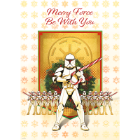 TREFL Puzzle Premium Plus Star Wars: Merry Clone Troopers 1000 dielikov