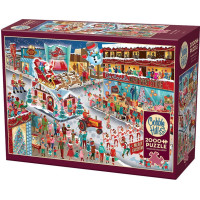 COBBLE HILL Puzzle Santova prehliadka 2000 dielikov