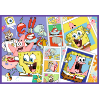 TREFL Puzzle Šialený svet Spongeboba 4x250 dielikov