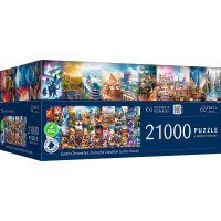 TREFL Puzzle UFT Kronika Krajina: Od stvorenia k budúcnosti 21000 dielikov