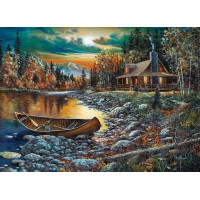 COBBLE HILL Puzzle Útočisko v horách 1000 dielikov