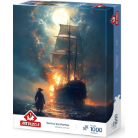 ART PUZZLE Puzzle Za plamene 1000 dielikov